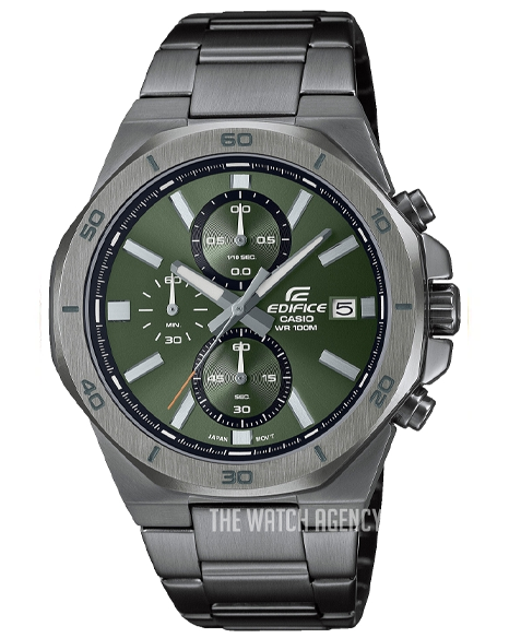 Casio Edifice Green/Steel Ø44.3 mm