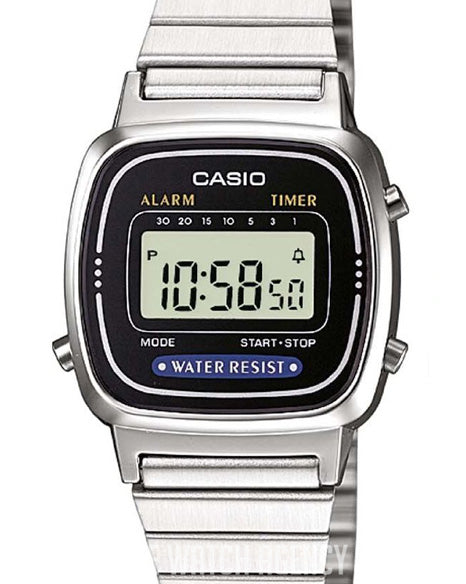 Casio Collection LCD-screen/Steel 30.3x24.6 mm