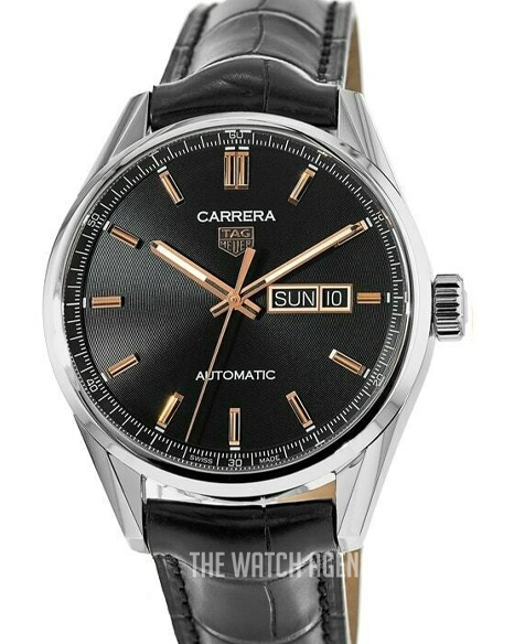 TAG Heuer Carrera Black/Leather Ø41 mm