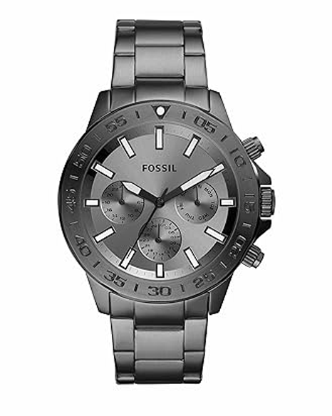 Fossil Bannon Analog Gray Dial Men's Watch