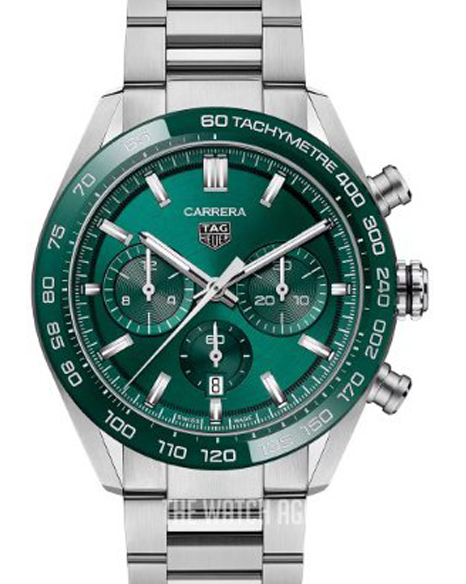 TAG Heuer Carrera Green/Steel Ø44 mm