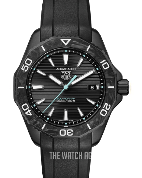 TAG Heuer Aquaracer Professional 200 Solargraph Black/Rubber Ø40 mm