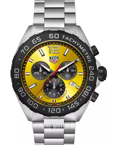 TAG Heuer Formula 1 Chronograph Yellow/Steel Ø43 mm