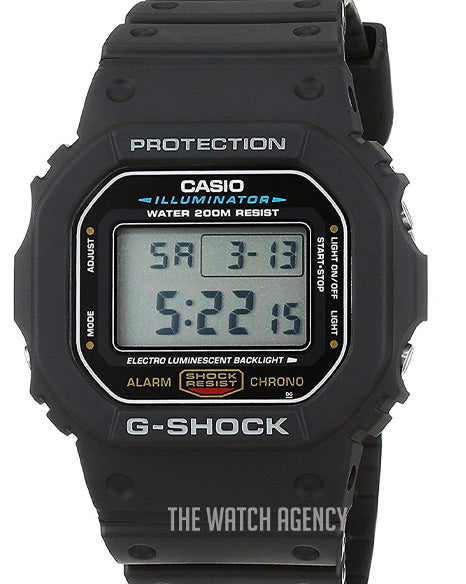 Casio G-Shock Resin plastic 48.9x42.8 mm