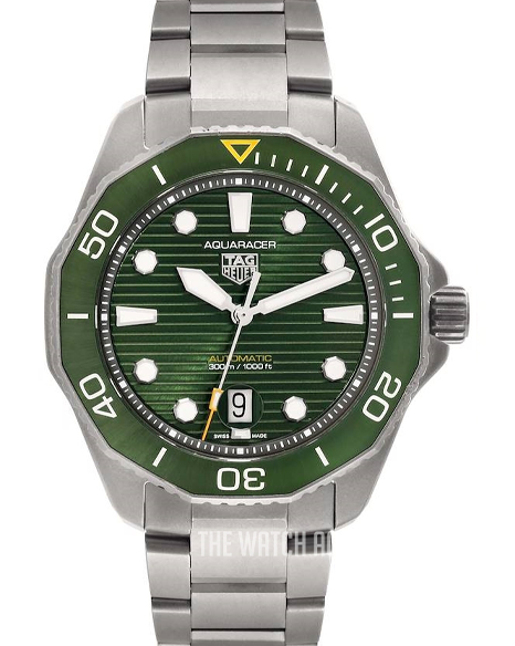 TAG Heuer Aquaracer Green/Titanium Ø43 mm