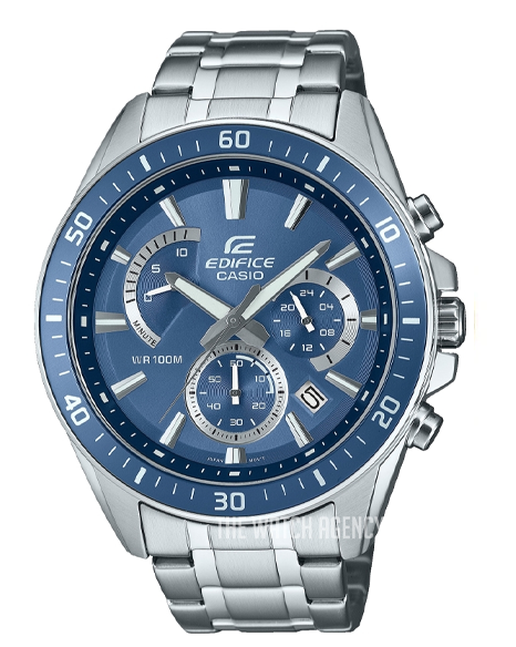 Casio Edifice Blue/Steel Ø47 mm