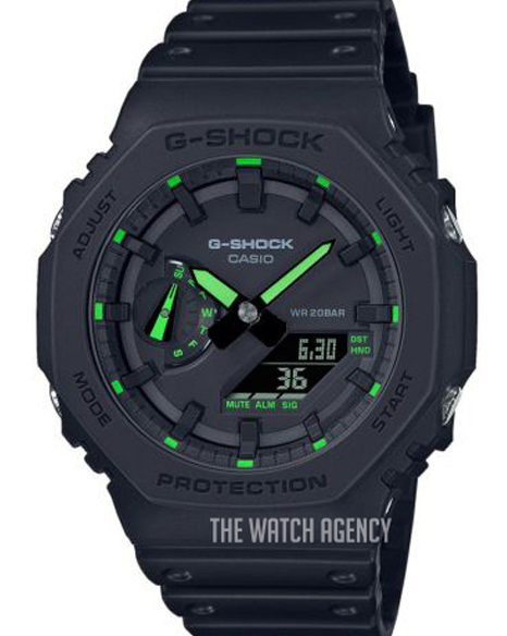 Casio G-Shock Black/Resin plastic Ø45.4 mm