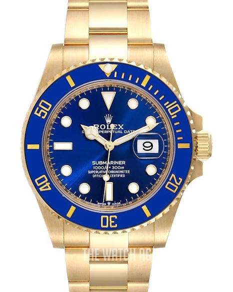 Rolex Submariner Blue/18 carat white gold Ø41 mm