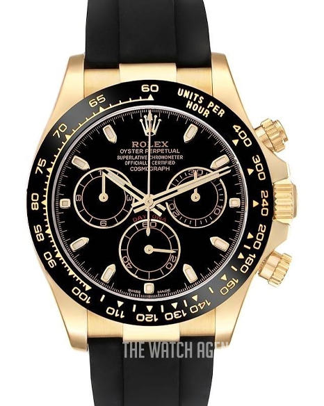 Rolex Cosmograph Daytona Black/Rubber Ø40 mm