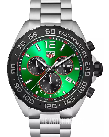 TAG Heuer Formula 1 Chronograph Green/Steel Ø43 mm