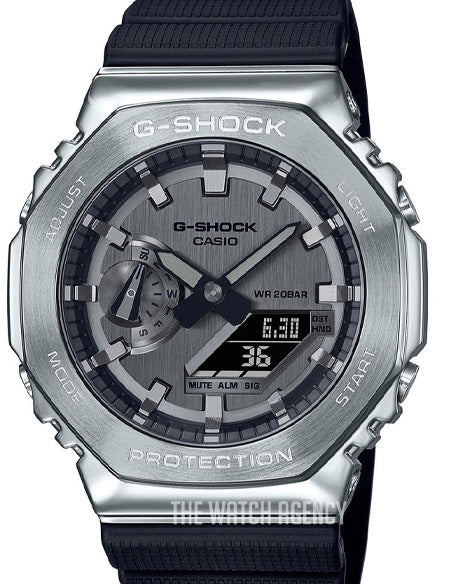 Casio G-Shock Silver colored/Resin plastic Ø44.4 mm